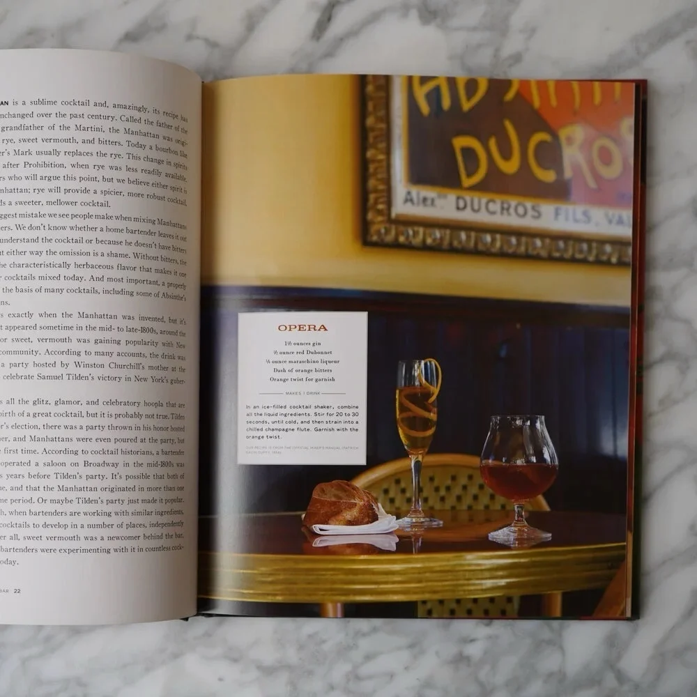 THE ART OF THE BAR - COCKTAILS INSPIRED BY THE CLASSICS Recipe Book